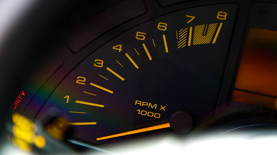 1991 Corvette ZR-1 tacho