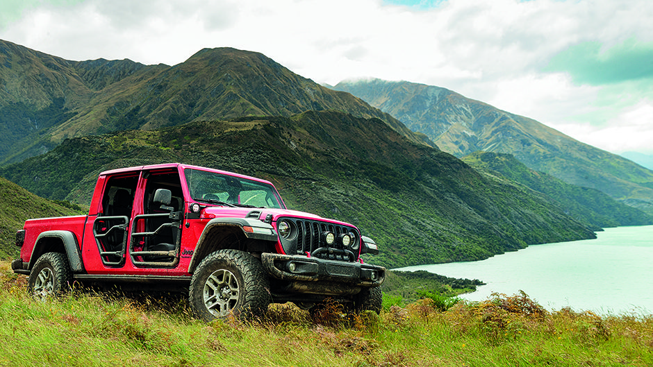 2020 Jeep Gladiator on hilltop