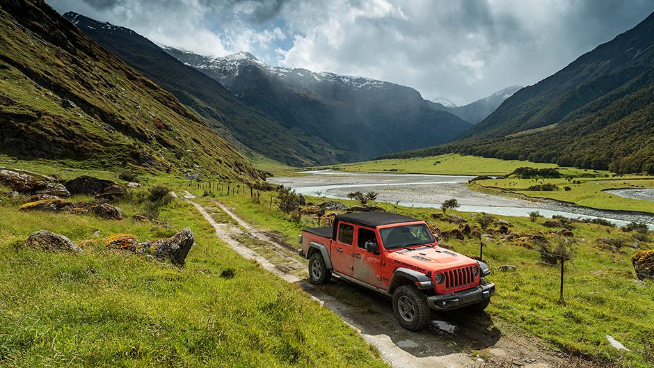 2020 Jeep Gladiator Rubicon in valley