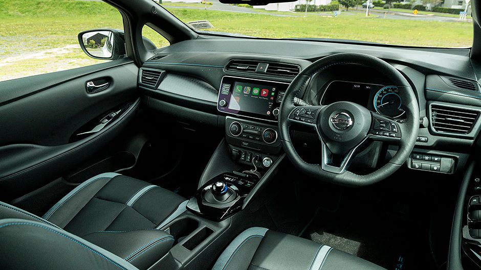 Nissan Leaf interior