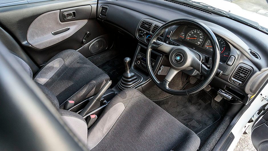 Subaru Impreza WRX RA interior