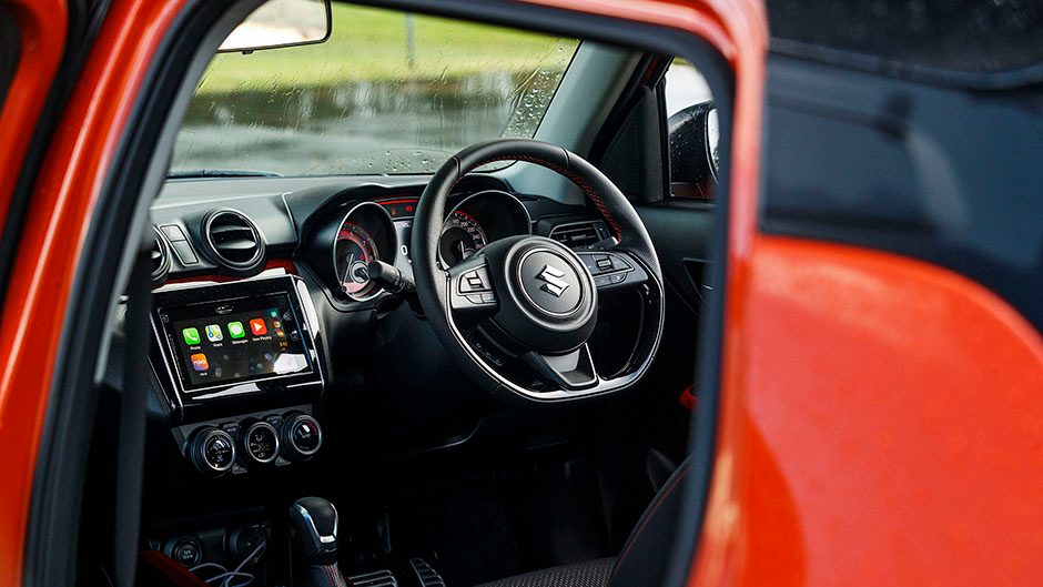 2020 Suzuki Swift Sport interior