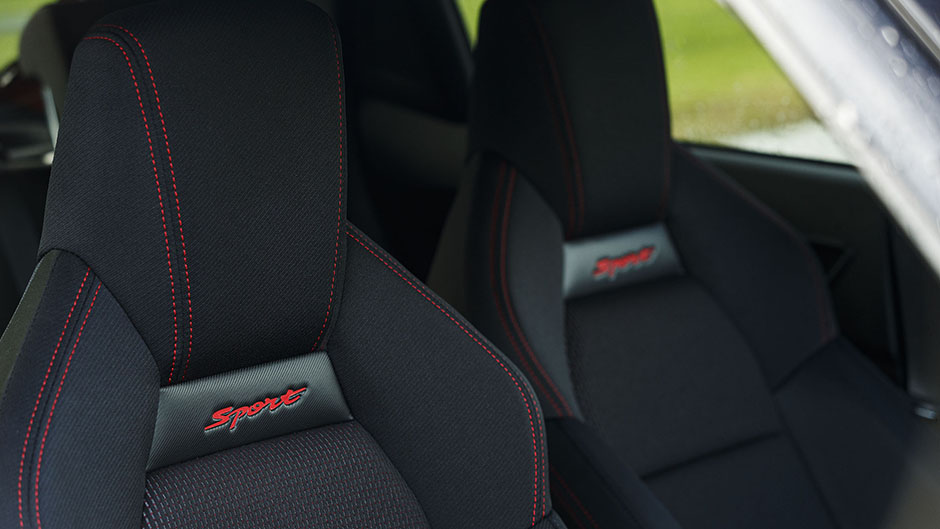 2020 Suzuki Swift Sport seats