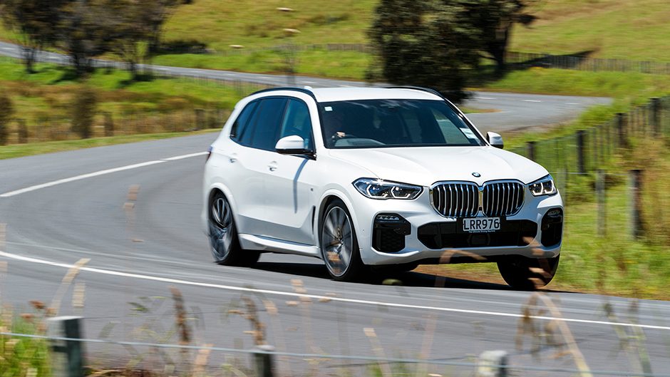 Bmw X5 3.0d front action