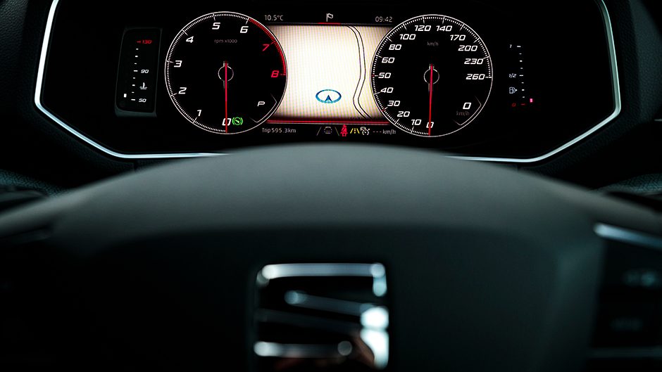 2019 Seat Tarraco Excellence 4Drive dials
