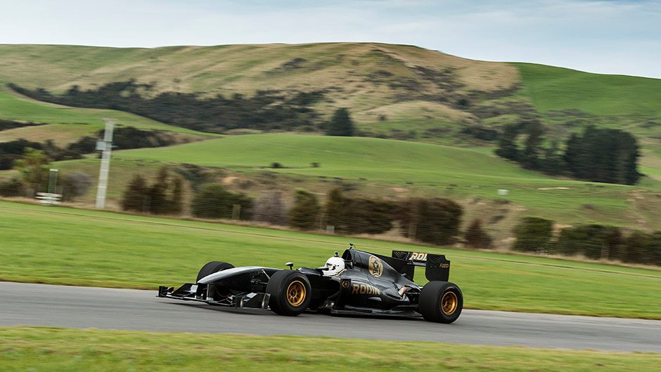 Rodin FZed racing on track