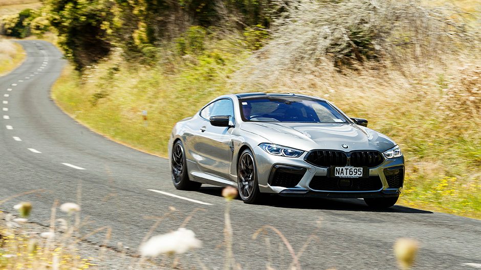 BMW M8 Competition front action