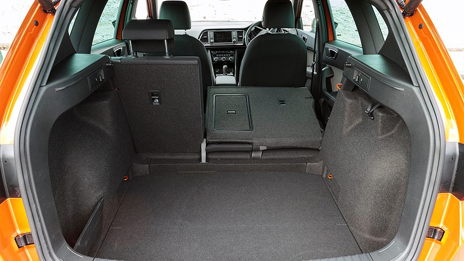 2018 Seat Ateca Xcellence boot space
