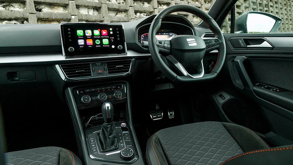 2020 Seat Tarraco FR 4drive interior