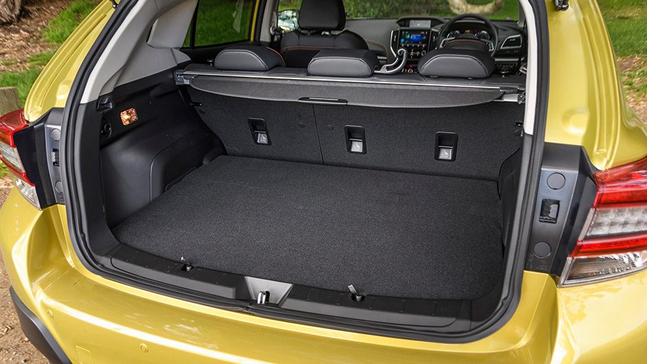 2020 Subaru XV Premium boot space
