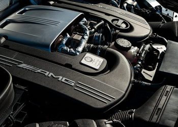 Mercedes-AMG GLC 63S engine