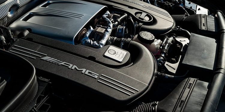 Mercedes-AMG GLC 63S engine