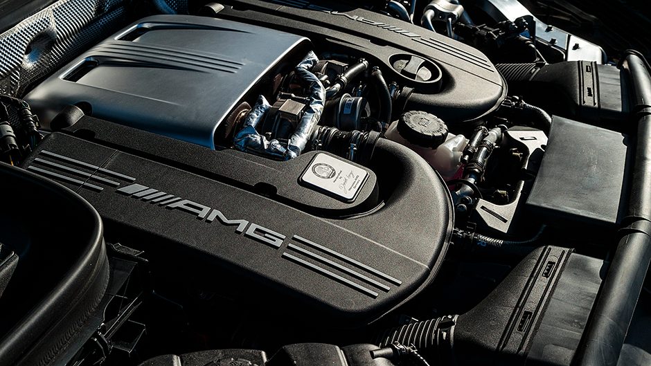 2018 Mercedes-AMG GLC 63 S motor