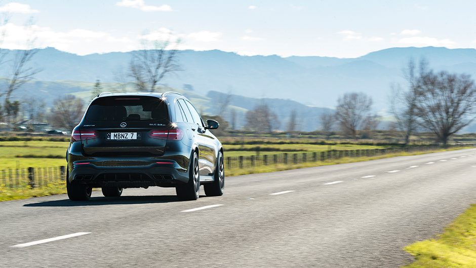 2018 Mercedes-AMG GLC 63 S rear action