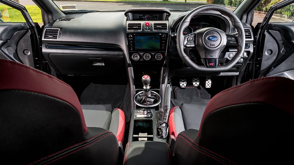 2017 Subaru WRX STI Premium interior