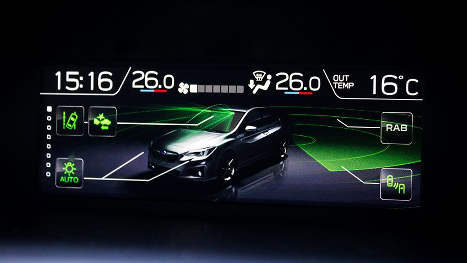 2017 Subaru XV Premium screen