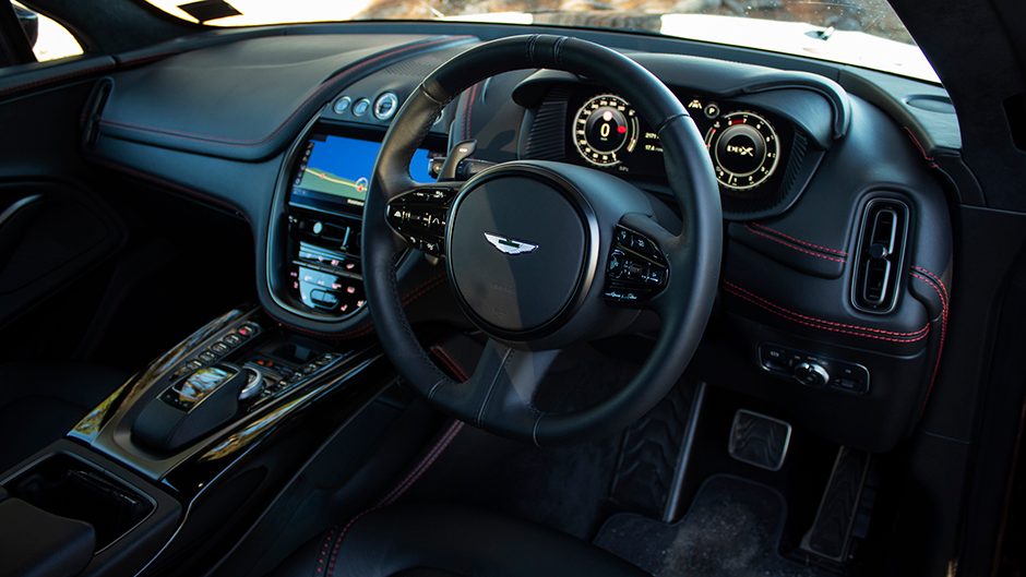 2021 Aston Martin DBX interior