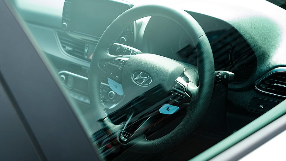 Hyundai i30 N steering wheel