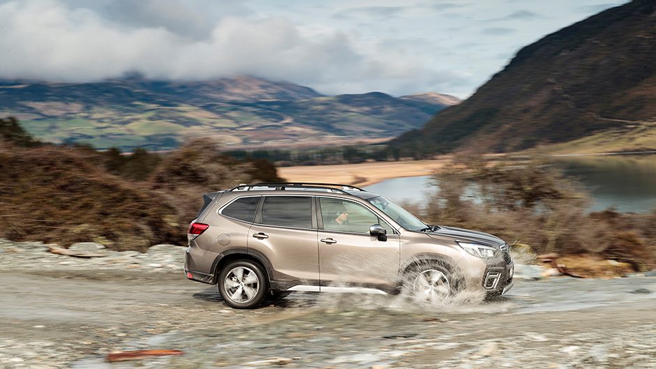 2018 Subaru Forester Premium water splash