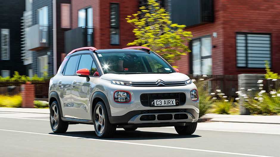 Citroen C3 Aircross front action