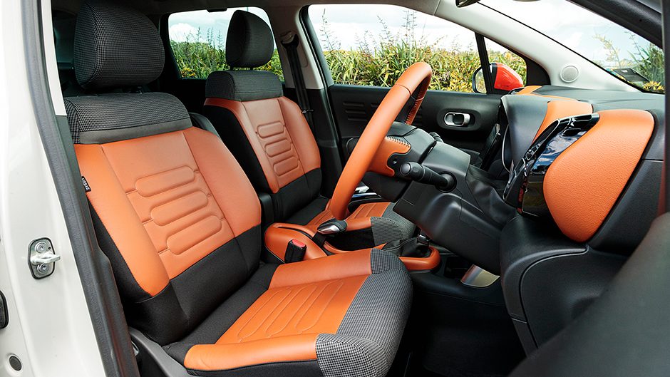 Citroen C3 Aircross seats