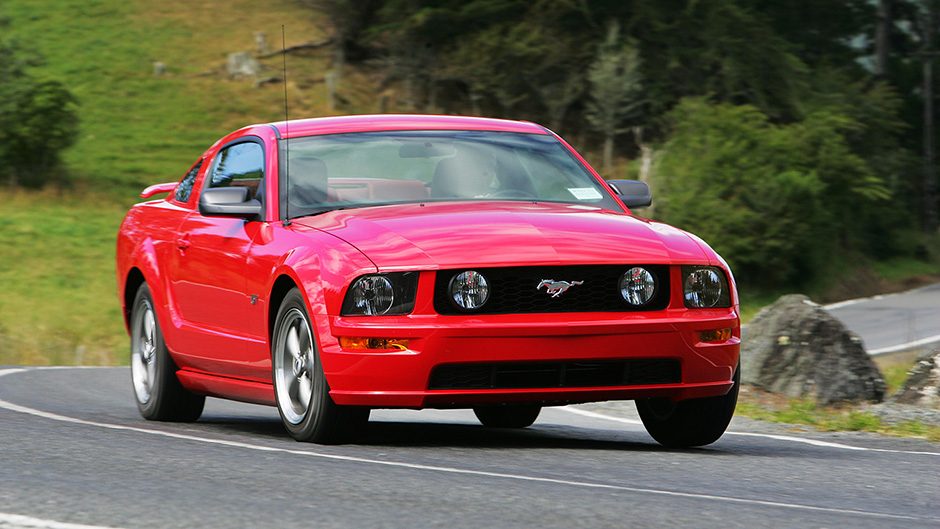 Ford Mustang front action