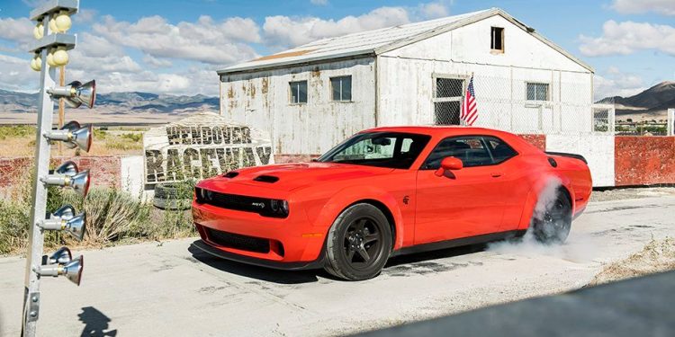 2020 Dodge Challenger SRT Super Stock: The newest Dodge drag racing machine with 807 horsepower is the world’s quickest and most powerful muscle car.