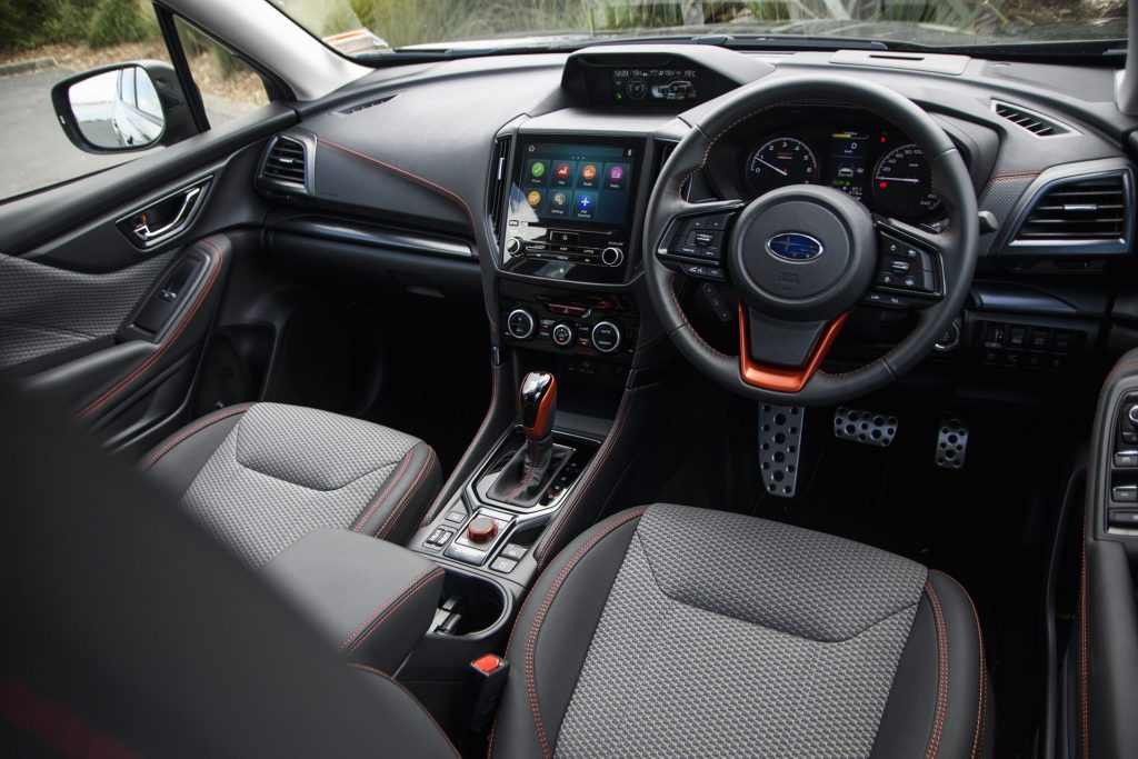 2021 Subaru Forester X Sport interior