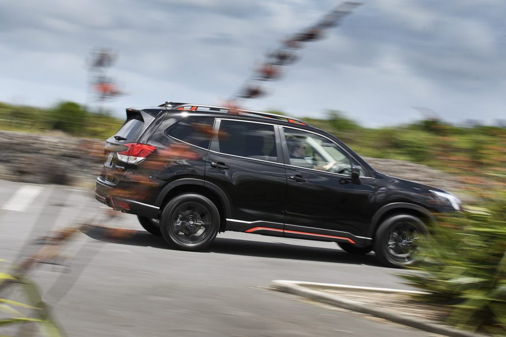 2021 Subaru Forester X Sport side action