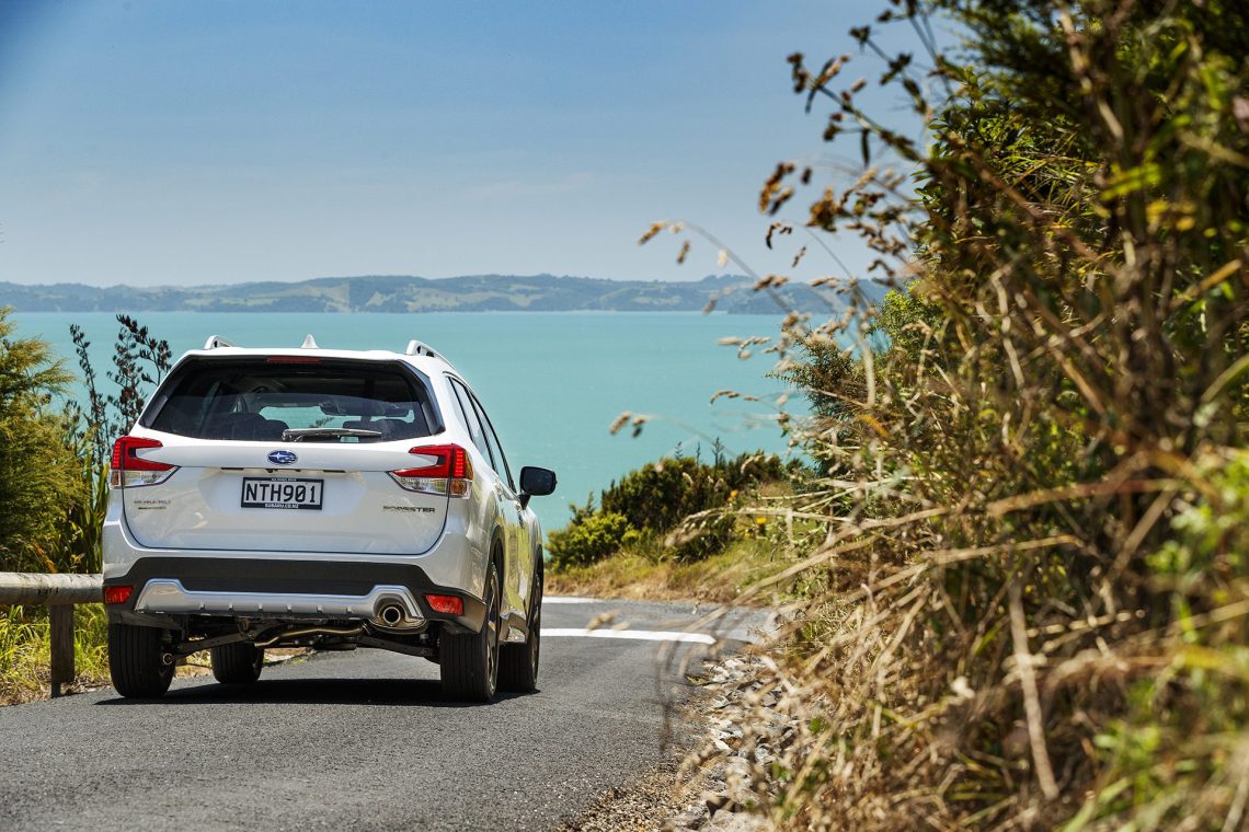 2021 Subaru Forester Premium vs Hyundai Tucson 1.6T Ltd AWD comparison NZ Autocar