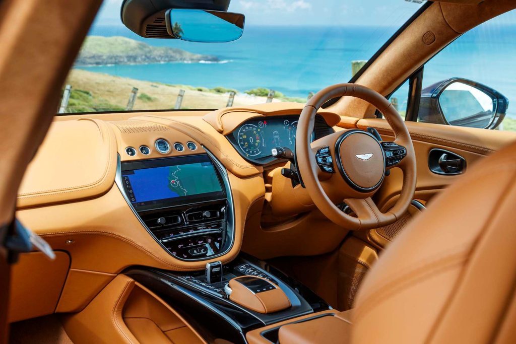 2022 Aston Martin DBX interior