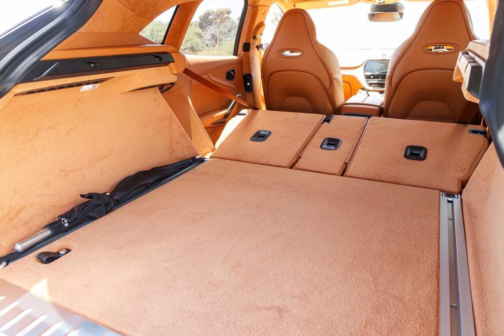 2022 Aston Martin DBX boot space