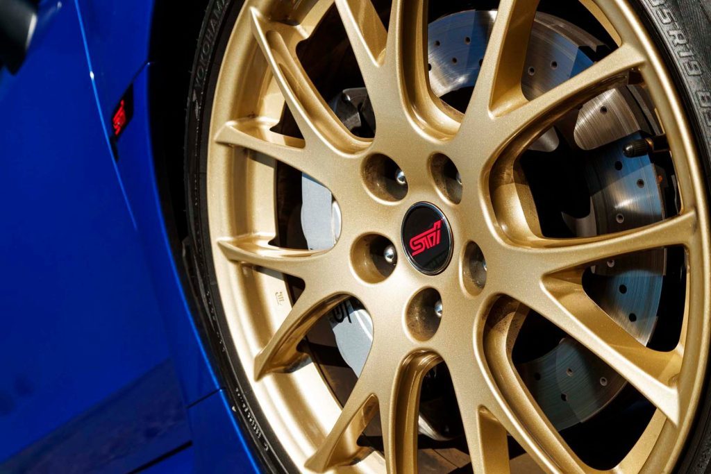 Subaru WRX STI Saigo wheel