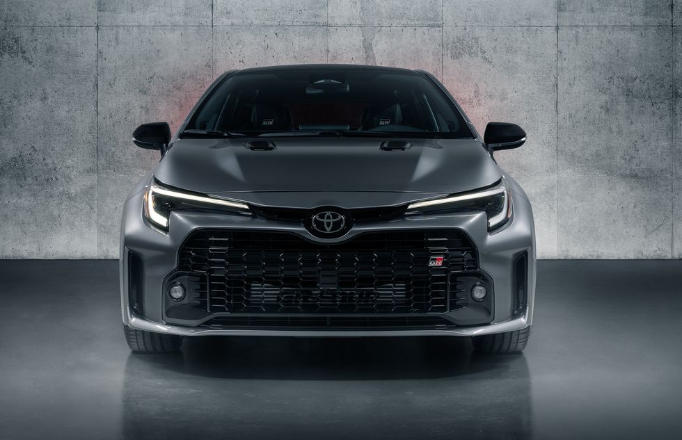 Toyota GR Corolla front view