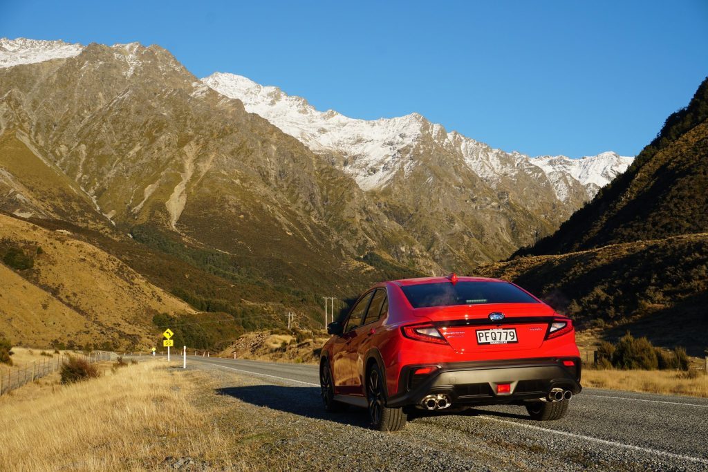 Subaru WRX rear static