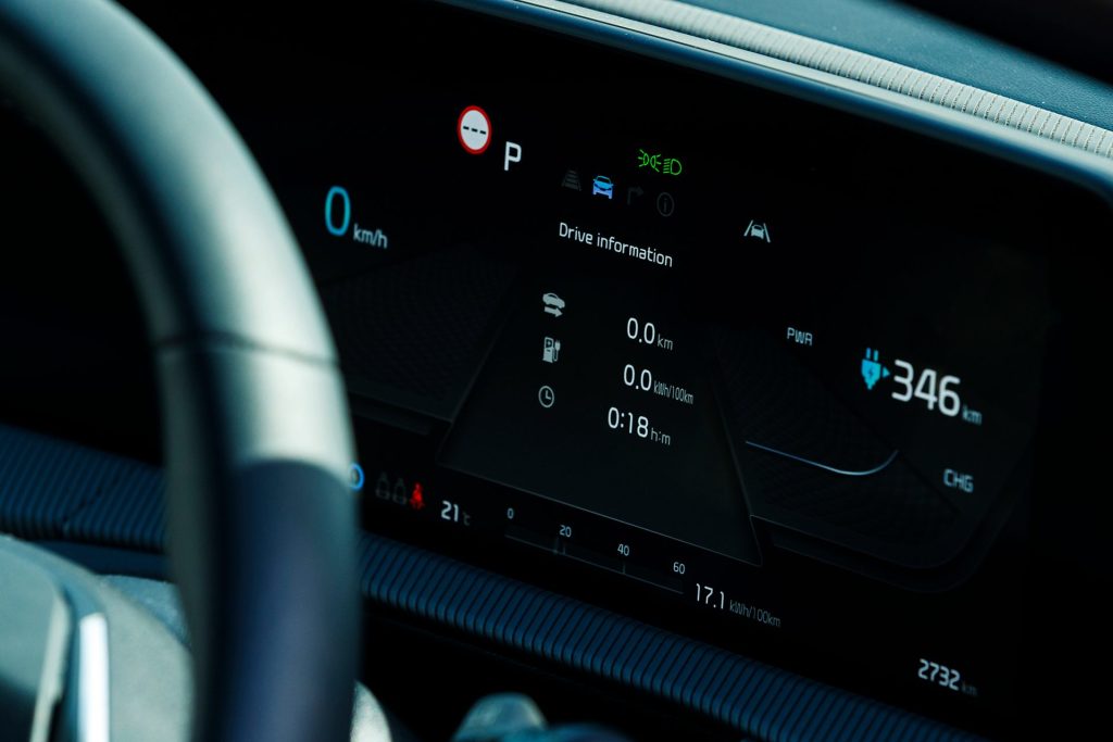 Kia EV6 GT-Line AWD screen