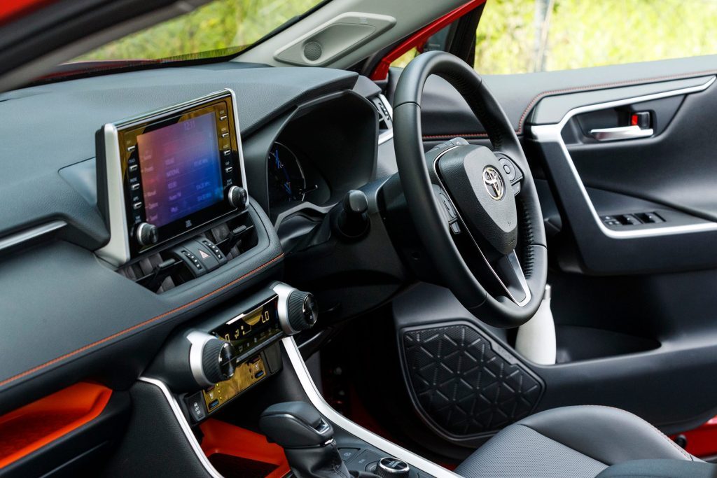 Toyota RAV4 Adventure Hybrid interior