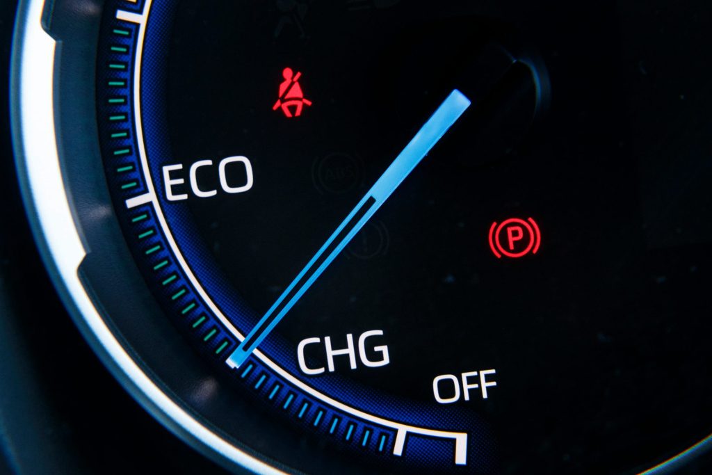 Toyota RAV4 Adventure Hybrid dial