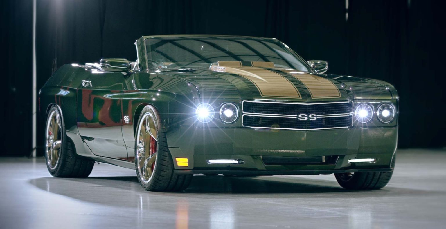 1970 Chevrolet Chevelle revived as a 1500 hp Camarolookalike NZ Autocar