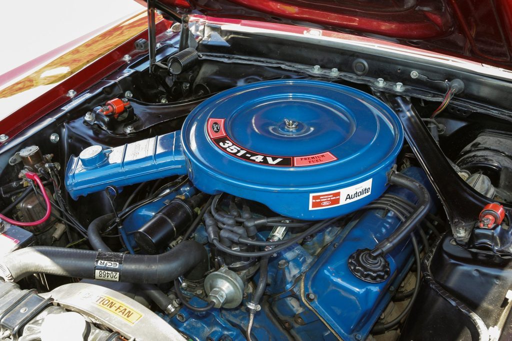 1970 Mustang GT Convertible motor