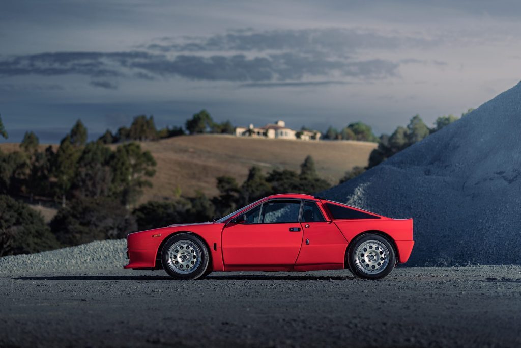 Lancia 037 Stradale side profile