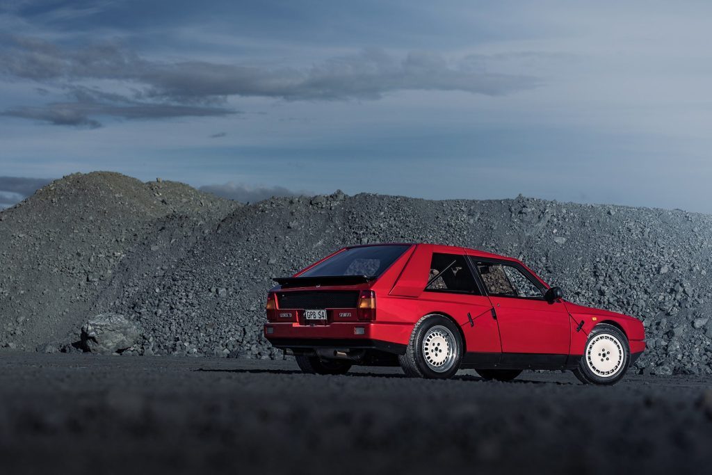 Lancia Delta S4 Stradale mid rear static