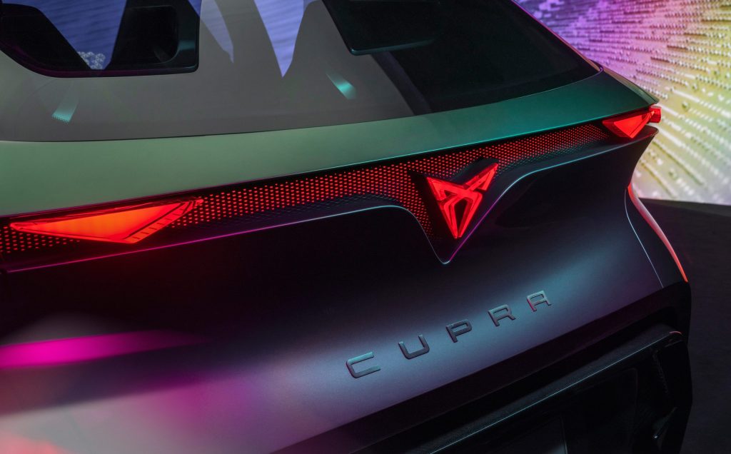 Cupra UrbanRebel tail light