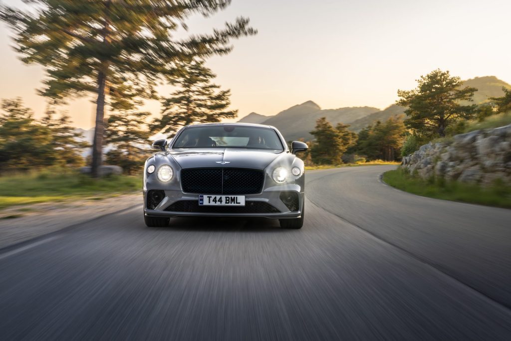 Bentley Continental front shot