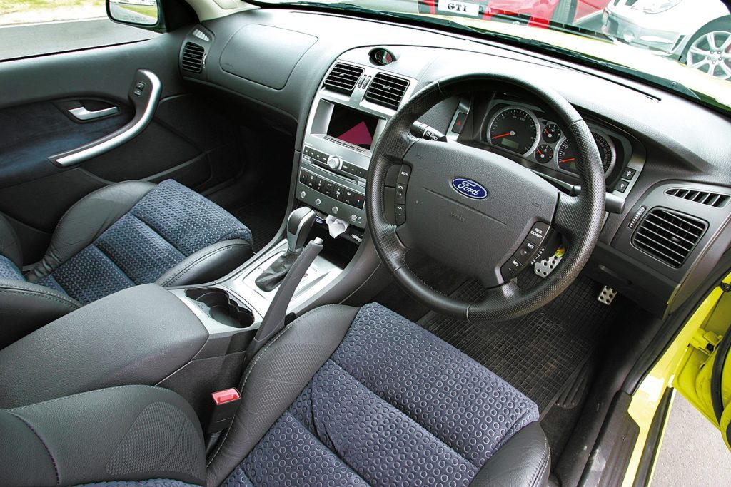 Ford Falcon XR6 Turbo interior