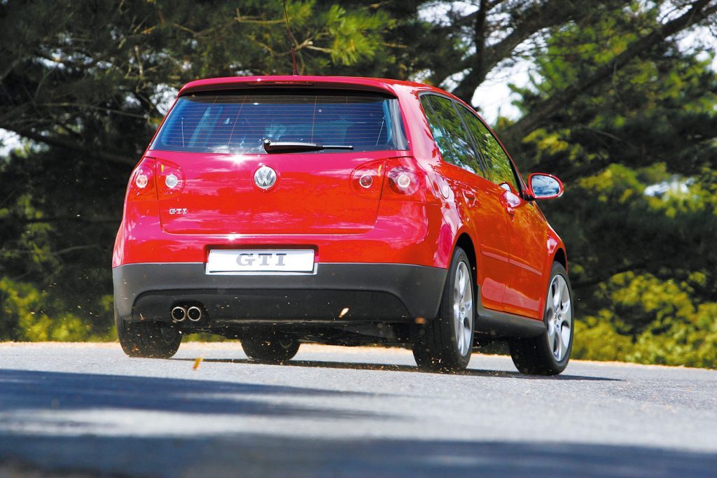  VW Golf GTI rear action