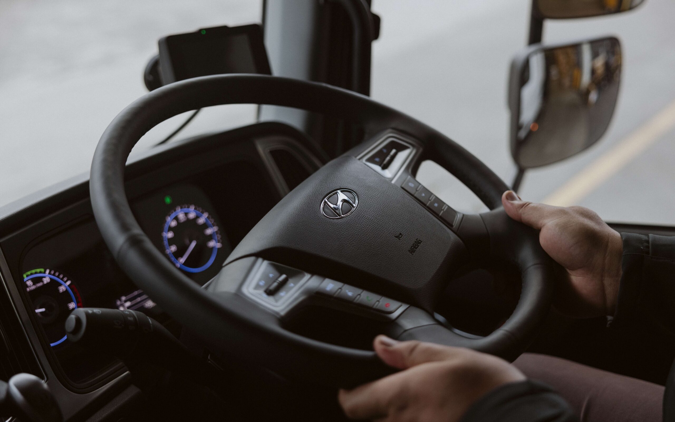 Hyundai Pavise steering wheel