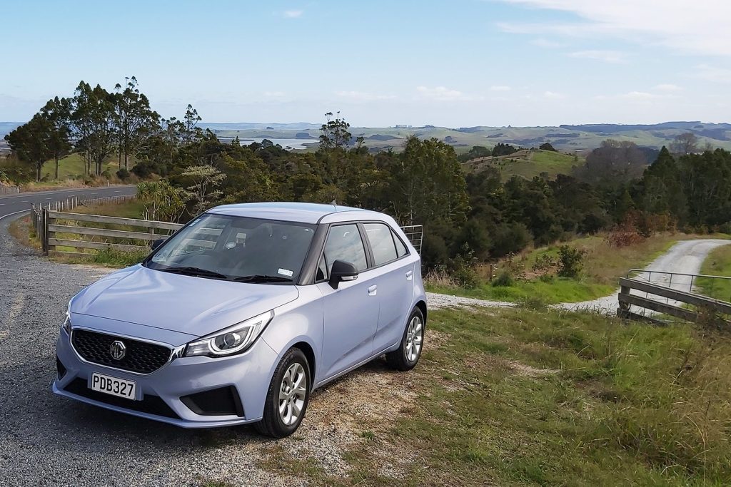 blue MG3 Core front static