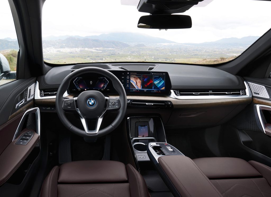 Interior of BMW X1