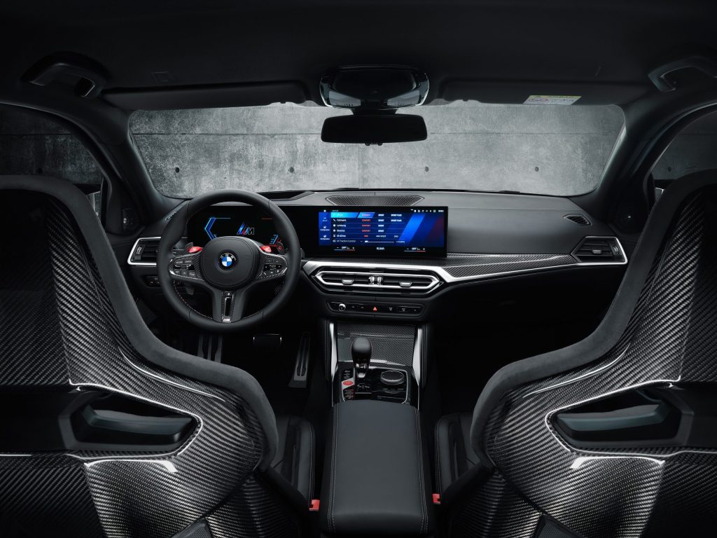 BMW M3 Touring wide interior view